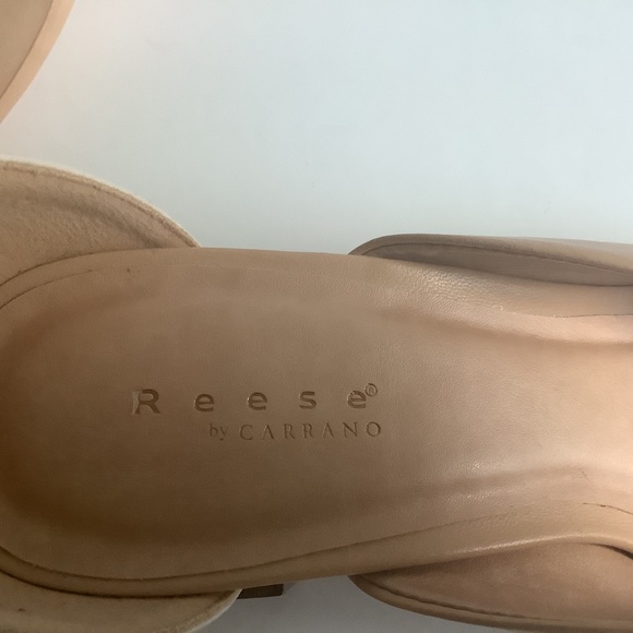 Carrano Open Toe, Tortoise Stacked Heel Sandal, EUC, Size 8.5 - Picture 8 of 14